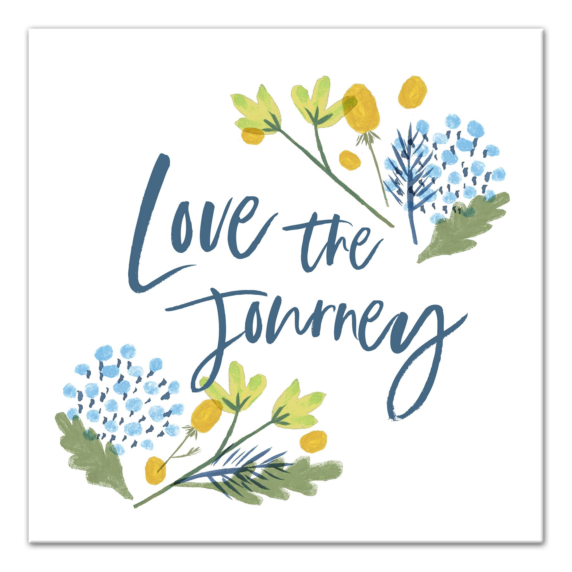 Love the Journey Canvas Wall Art